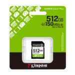 Memoria Flash SD 512Gb Kingston Sds3/512Gb Canvas Select Plus Clase 10