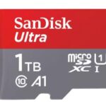 Memoria Microsdxc 1Tb Sandisk Ultra A1U C/Adaptador, 150Mbs/Clase 10, Sdsquac-1T00-Gn6Ma