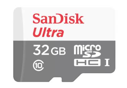 Memoria MicroSD 32Gb Sandisk Ultra Clase10 Uhs C/Adaptador, Sdsqunr-032G-Gn3Ma