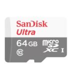 Memoria Microsdxc 64Gb Flash Sandisk Ultra Uhs-I Clase 10 Con Adaptador, Sdsqunr-064G-Gn3Ma