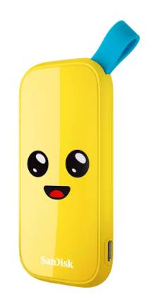 U. Estado Solido SSD Externo USB 3.2 2Tb Sandisk Sdssde30-2T00-G25F Fortnite USB-C/Color Amarillo