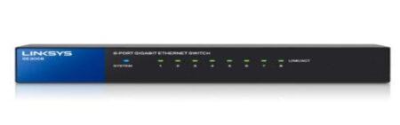 Switch Linksys Se3008 Metalico 8 Puertos Gigabit 10/100/1000