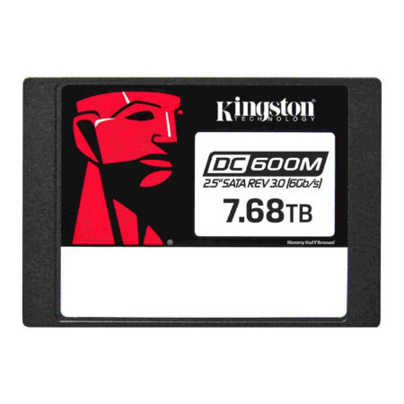 U. Estado Solido SSD 7.68Tb Para Servidor Kingston Sedc600M/7680G SATA Iii/2.5”/7Mm/Para Servidor
