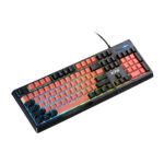 Teclado Alambrico Xpg Seeker105Z-Bk/Ogces Edicion Seeker Mera Rgb/Membrana/Rosa/Negro/Ingles