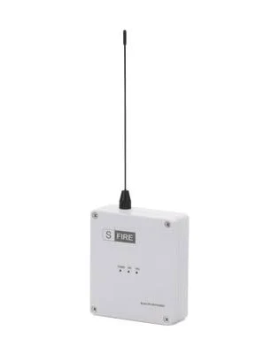 Transmisor Inalambrico Sfire Sf-Lora-Trans-DC, Alimentado A 12Vcc, Entrada De 2 Contactos Secos Na, Distancia Max. De Transmision 2500 Mts