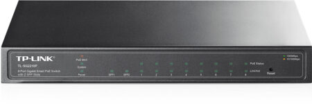 Switch Smart Gigabit PoE De 8 Puertos Con 2 Ranuras Sfp