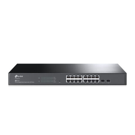 Jetstream 16-Port Gigabit Smar T Switch With 2 Gigabit Sfp Slots