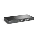 Switch Multigigabit Tp-Link Sg3218Xpm2/16 Puertos/Administrable/8 Puertos PoE+ 2.5G/2 Puertos Sfp+ 10G/Administracion Centralizada Omada O Stand-Alone/Multicast Igmp/Presupuesto PoE 240W/Montaje En Rack