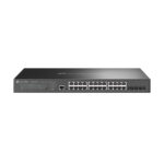 Switch Tp-Link Sg3428Xpp-M2 24 Puertos PoE+ 10/100/1000Mbps/Administrable/32,000 Entardas/2.5G