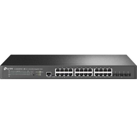 Switch Tp-Link Sg3428Xpp-M2 24 Puertos PoE+ 10/100/1000Mbps/Administrable/32,000 Entardas/2.5G