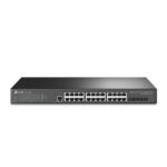Switch Tp-Link Sg3428X - 24 Puertos, Puertos 10/100/1000 Mbps, L2+ Con 4 Ranuras 10Ge Sfp+