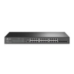 Switch Tp-Link Sg3428, Gigabit Administrable Jetstream L2 RJ45, 24 Puertos, 10/100/1000, (4) Gigabit Sfp, (1)Puerto De Consola Micro USB