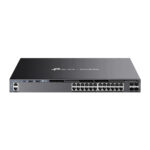 Switch Tp-Link Sg6428Xhp 24 Puertos PoE+ 10/100/1000Mbps/Administrable/720W/32000 Entradas/L3