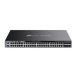 Switch Tp-Link Sg6654Xhp 48 Puertos PoE+ 10/100/1000Mbps/Administrable/1440W/3200 Entradas/L3