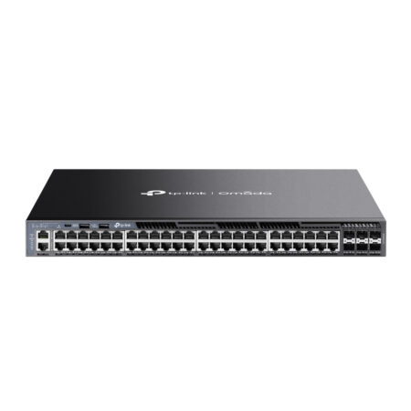 Switch Tp-Link Sg6654X 48 Puertos 10/100/1000Mbps/Administrable/Omada/32,000 Entradas/L3