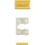 Jack Max Utp Categoria 6 Siemon Mx6-F01, Estilo 110, Montaje Plano, Color Negro