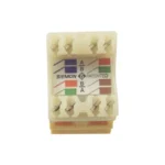 Jack Max Utp Categoria 6 Siemon Mx6-F01, Estilo 110, Montaje Plano, Color Negro