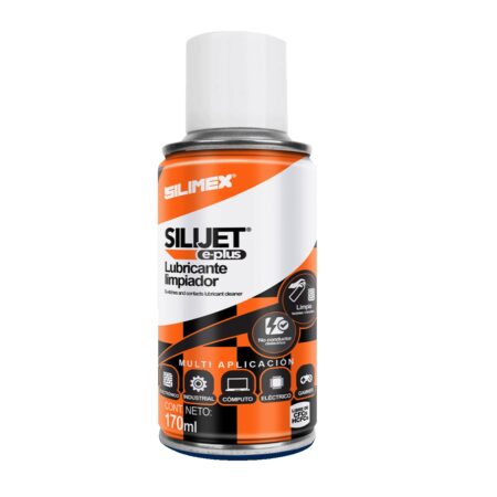 Limpiador Y Lubricante Con Silicon Silimex Silijet E Plus