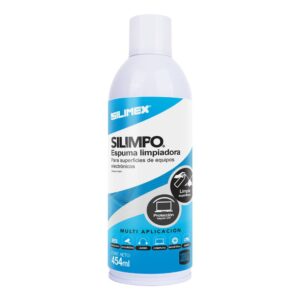 Espuma Limpiadora Silimex Silimpo 454ml Para Superficies Plásticas Y Gabinetes