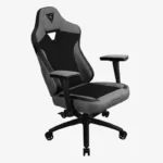 Silla Gamer Thunder X3 4711099477500 Negro-Azul, 120Kg, Polipiel, Inclinacion Sincrona, Reposabrazos 2D, Soporte Lumbar/Cuello