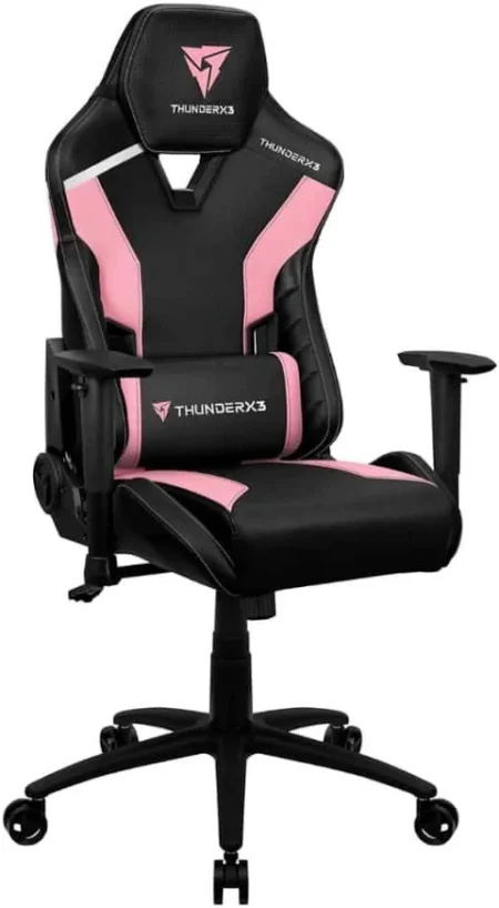 Silla Gamer Thunder X3 Tc3 Max/Color Sakura Blanco/150Kg/Cuero Sintetico/4711099470587