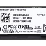Unidad De Estado Solido Kingston Kc3000 512Gb M.2 2280 NVMe PCIE Gen 4X4 R.7000Mb/S W.3900Mb/S -