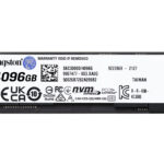 U. Estado Solido M.2 4096Gb Kingston Kc3000 Skc3000D/4096G NVMe, PCI Express 4.0