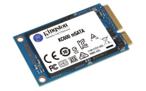 U. ESTADO SOLIDO 256GB KINGSTON KC600 MSATA III, NAND 3D TLC,  SKC600MS/256G