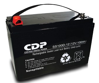 Batería Para No Break Cdp Slb12-100 Bateria De Plomo Acido – Seca Sellada 12Vdc-100Ah