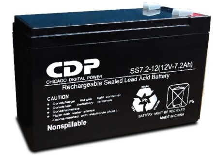 Cdp Slb12-7 Bateria De Plomo Acido – Seca Sellada 12Vdc-7Ah