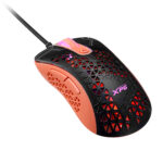 Mouse Alambrico Xpg Edicion Mera Slingshot-Bk/Ogcww, 12000Dpi/Optico/USB/Color Negro-Rosa