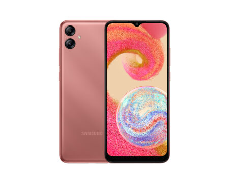 SMARTPHONE SAMSUNG GALAXY A04E 6.5″ 64GB/3GB CAMARA 13MP+2MP/5MP OCTACORE/ANDROID/COLOR COBRE, SM-A042MZCFLTM
