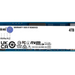 U. ESTADO SOLIDO M.2 4000GB (4TB) KINGSTON SNV2S/4000G NVME PCI EXPRESS