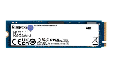 U. Estado Solido M.2 4000Gb (4Tb) Kingston Snv2S/4000G NVMe PCI Express