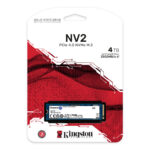 U. Estado Solido M.2 4000Gb (4Tb) Kingston Snv2S/4000G NVMe PCI Express
