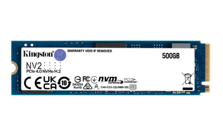 U. Estado Solido M.2 500Gb Kingston Nv2 Snv2S/500G PCI Express 4.0 NVMe