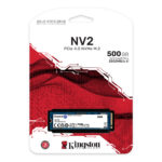 U. Estado Solido M.2 500Gb Kingston Nv2 Snv2S/500G PCI Express 4.0 NVMe