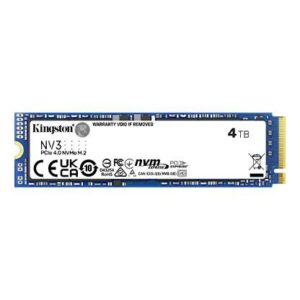 U. ESTADO SOLIDO SSD M.2 4TB KINGSTON SNV3S/4000G NV3 NVM/PCI EXPRESS 4.0