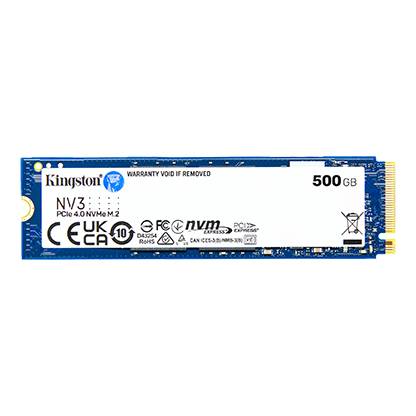 U. Estado Solido Ssd M.2 500gb Kingston Snv3s/500g Nvme/pci Express 4.0