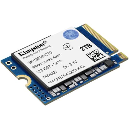 U. Estado Solido SSD M.2 2Tb Kingston Snv3Sm3/2T0, NVMe/PCI Express 4.0/6000Mb/S