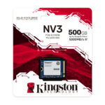 U. Estado Solido SSD M.2 500Gb Kingston Snv3Sm3/500G, NVMe/2230 (22X30Mm)/PCI Express 4.0/5000Mb/S