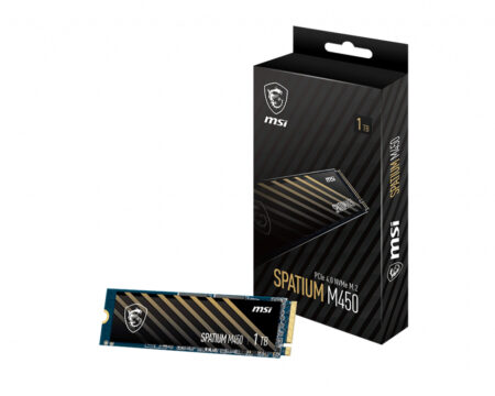 U. Estado Solido 1Tb MSI Spatium M450 PCIE 4.0 NVMe M.2 1Tb 3D Nand