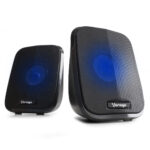 Bocinas Vorago Spk-107 - Bocina USB, 3 W, Alámbrico, USB/3, 5Mm, Negro