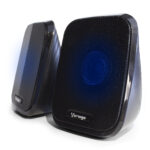 Bocinas Vorago Spk-107 - Bocina USB, 3 W, Alámbrico, USB/3, 5Mm, Negro