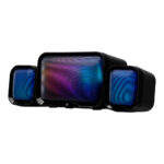 Bocinas Alambrica Vorago Spk-255 Start The Game, 2.1Ch/3Wx2 + 10W Subwoofer/3.5Mm/Rgb
