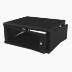 Gabinete De Pared Hikvision Sr-1904-Gfp-Vr2 - Negro