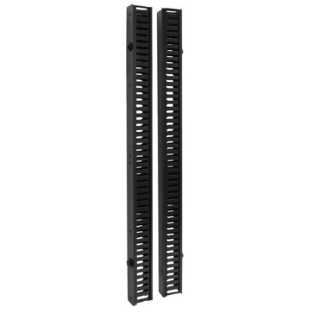 Organizador Tripp-Lite Srcableductvrt – Negro, 1, 81 Kg, 10, 3 Cm