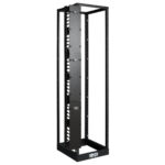 Organizador De Cable Vertical De Alta Capacidad - 15.24 Cm, Ducto De Peine Doble Con Tapa Srcablevrt6