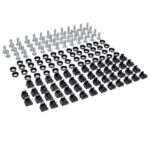 Juego De Accesorios Tripp-Lite Srcagenuts1224 - Negro, 450 G, 2, 54 Cm