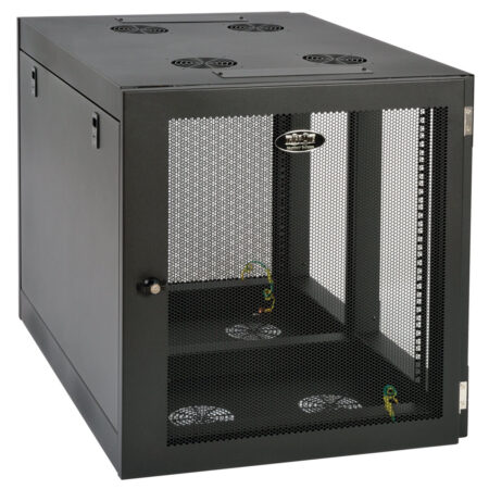 Gabinete Pequeño Smartrack Tripp-Lite Srw12Uhd – Negro, Bastidor De Pared, 225 Kg, 12U, 46 Kg